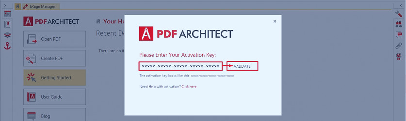 How to Activate PDF Architect – PDF Architect